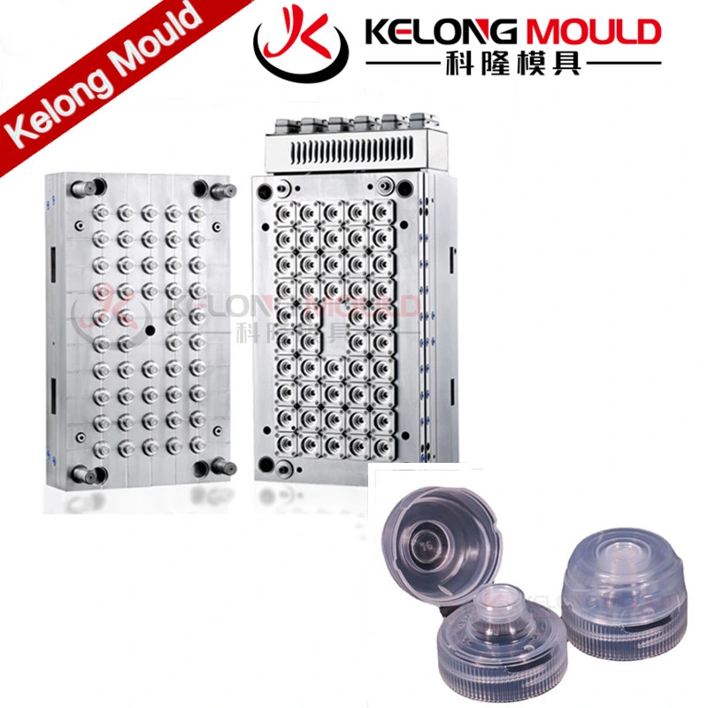 PP Cap Mould Pet Preform 5 Gallon Cap Mould 32 Cavity Hot Runner Plastic Injection Mould with Oil Motor Flip Top Muti Cavity Mould