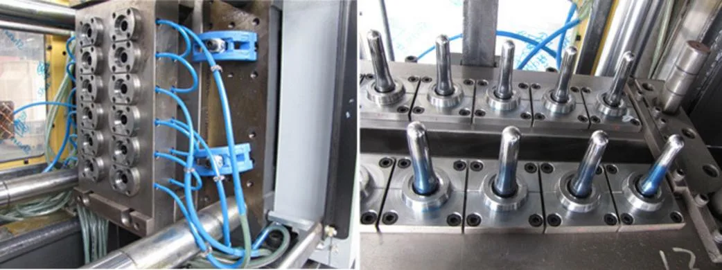 Hot Runner Pin-Valve Pet Preform Oil Mould