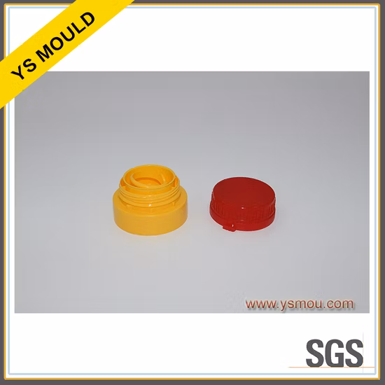 Maßgeschneiderte Flip-Top-Kappenform, Kunststoff-Öldeckelform und Vorformform